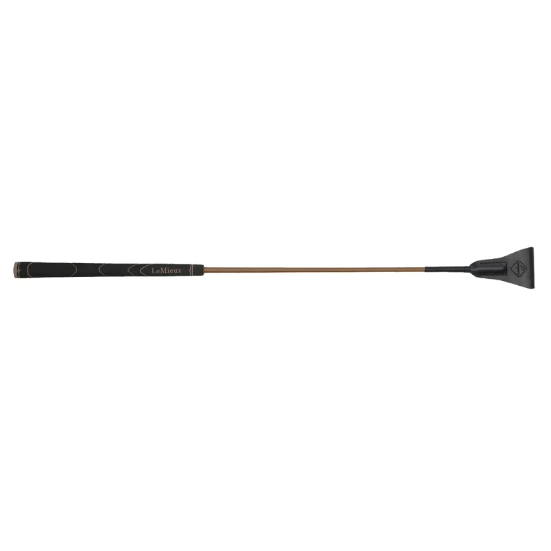 LeMieux Grip-Tek Jumping Whip - Brown